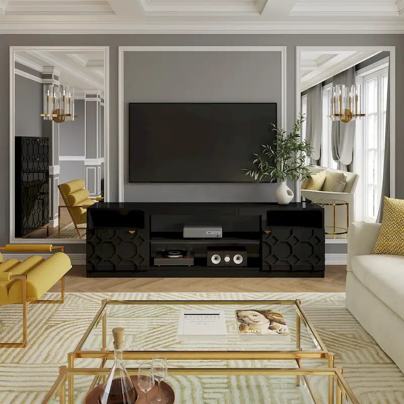 Meuble TV Clihome 70 pouces haute brillance