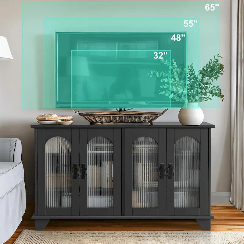 Meuble TV avec rangementspour téléviseurs jusqu'à 45 pouces - 45*26*16
