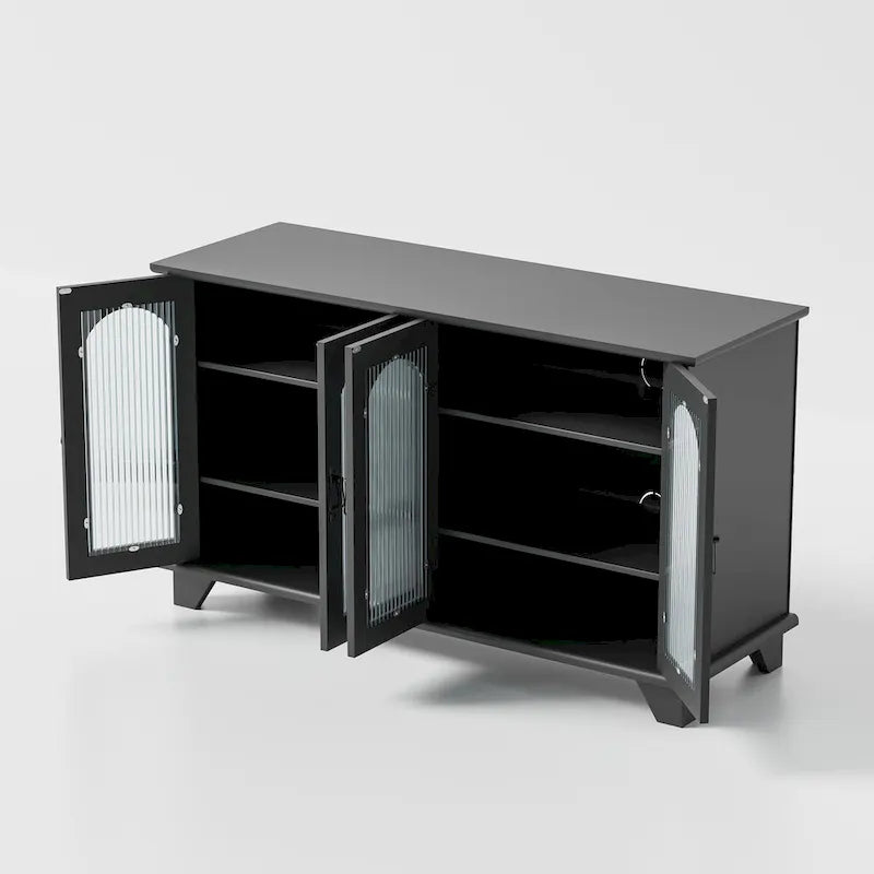 Meuble TV avec rangementspour téléviseurs jusqu'à 45 pouces - 45*26*16