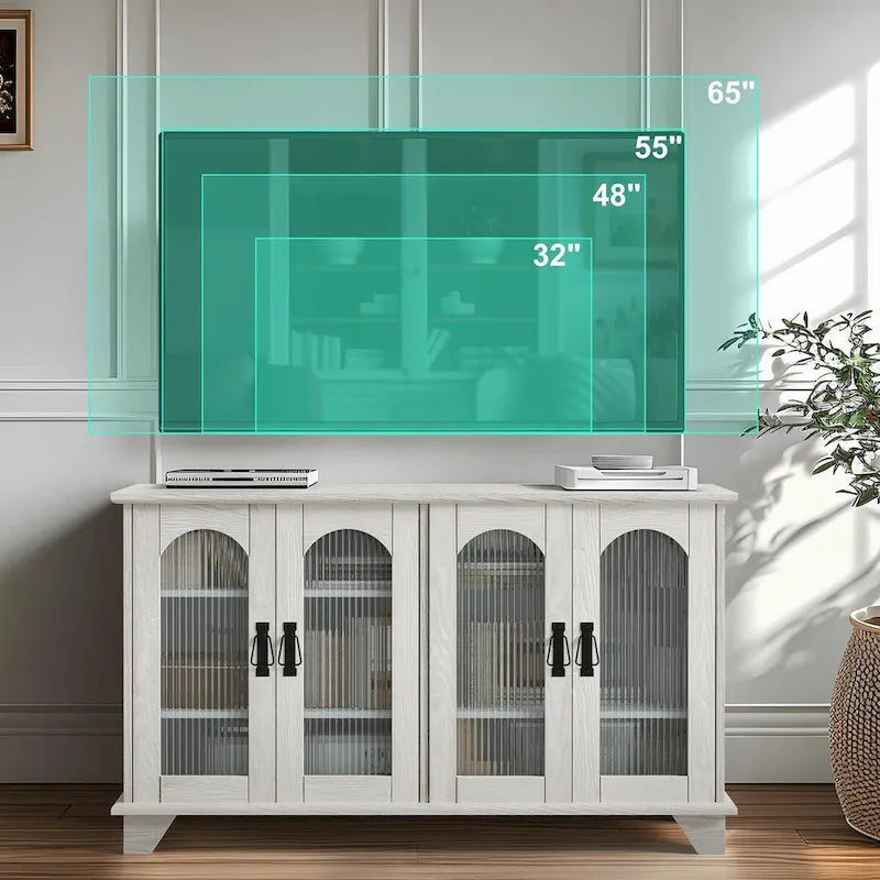 Meuble TV avec rangementspour téléviseurs jusqu'à 45 pouces - 45*26*16