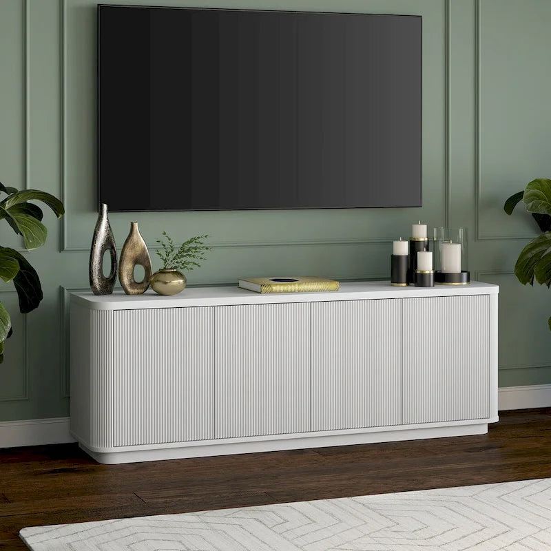 Meuble TV rectangulaire Easton pour téléviseurs jusqu'à 75" - 173 cm de large