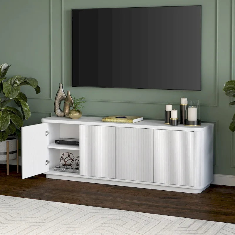 Meuble TV rectangulaire Easton pour téléviseurs jusqu'à 75" - 173 cm de large