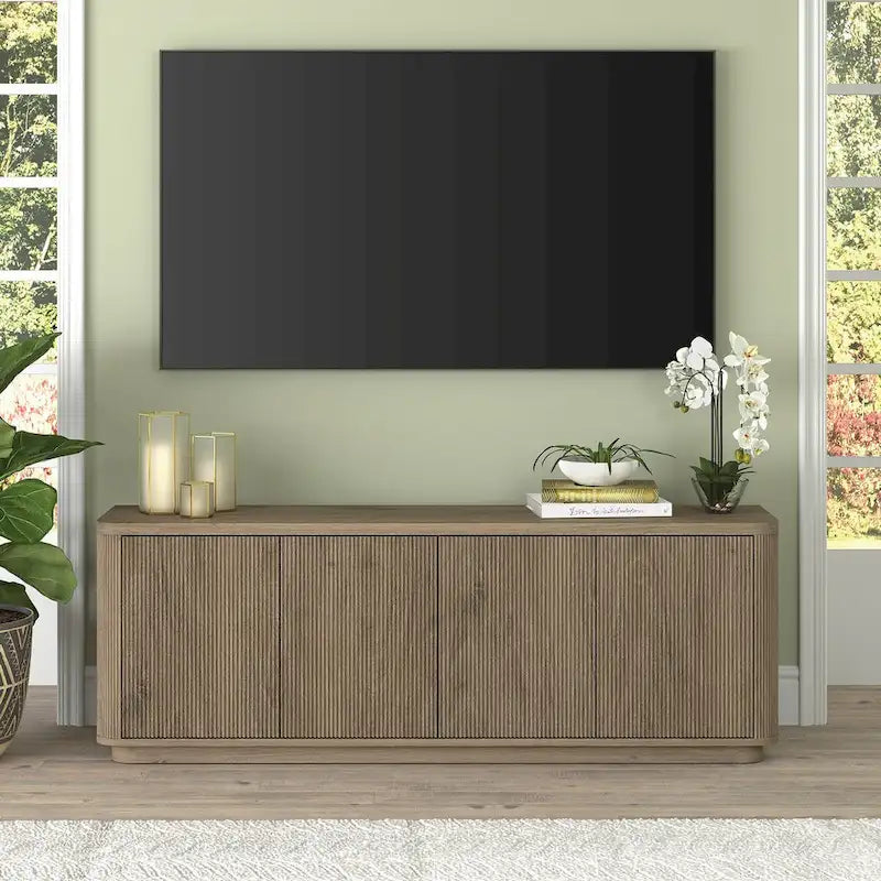 Meuble TV rectangulaire Easton pour téléviseurs jusqu'à 75" - 173 cm de large