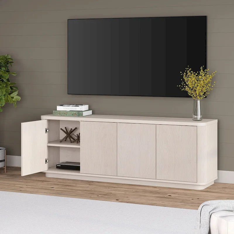 Meuble TV rectangulaire Easton pour téléviseurs jusqu'à 75" - 173 cm de large