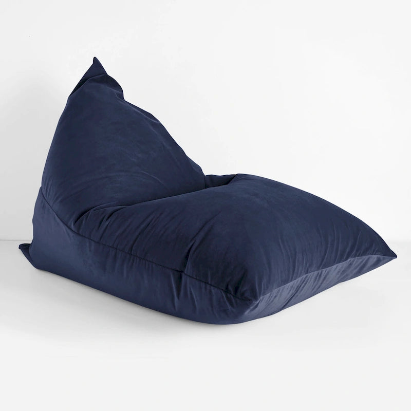Pouf d'intérieur Sorra Home en velours uni