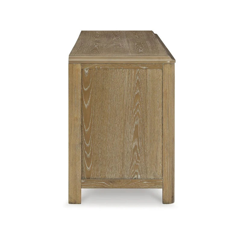 Meuble TV 80 Signature Design by Ashley Rencott brun clair pour TV jusqu'à 92" - 79,63 L x 20 P x 28 H