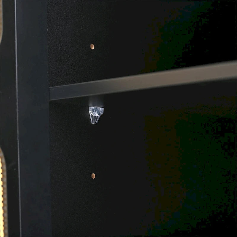 Meuble console média tissé Merax pour téléviseurs jusqu'à 70 pouces