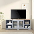 Meuble TV moderne Roomfitters esprit ferme, console de divertissement d'inspiration grange