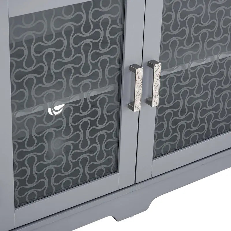 Meuble TV moderne Roomfitters esprit ferme, console de divertissement d'inspiration grange