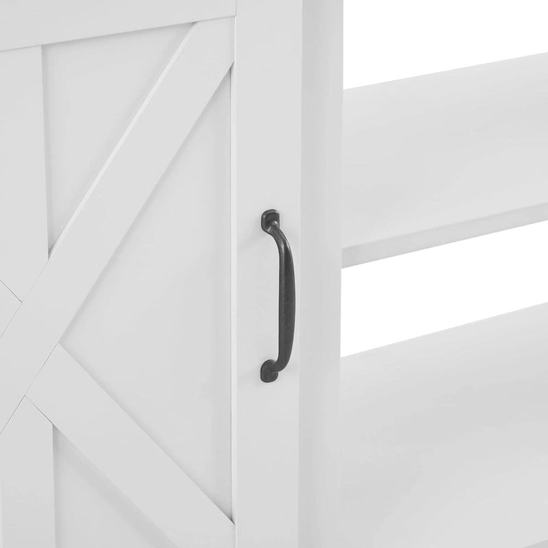 Meuble TV moderne Roomfitters esprit ferme, console de divertissement d'inspiration grange