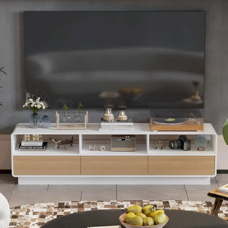 Meuble TV tiroir innovant Rebound : fusion de fonctionnalité et de style - 70,9