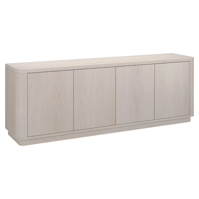 Meuble TV rectangulaire Plympton pour téléviseurs jusqu'à 75 po - 68 po de large
