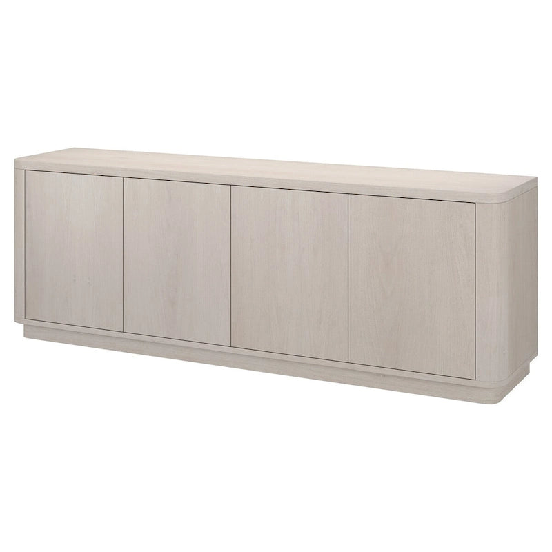 Meuble TV rectangulaire Plympton pour téléviseurs jusqu'à 75 po - 68 po de large