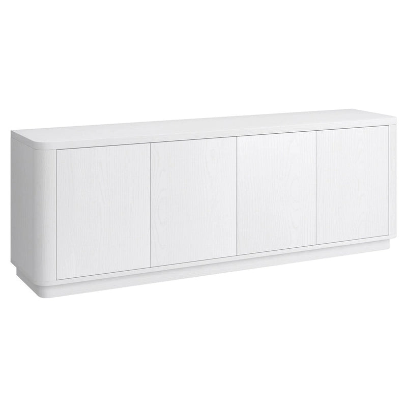 Meuble TV rectangulaire Plympton pour téléviseurs jusqu'à 75 po - 68 po de large