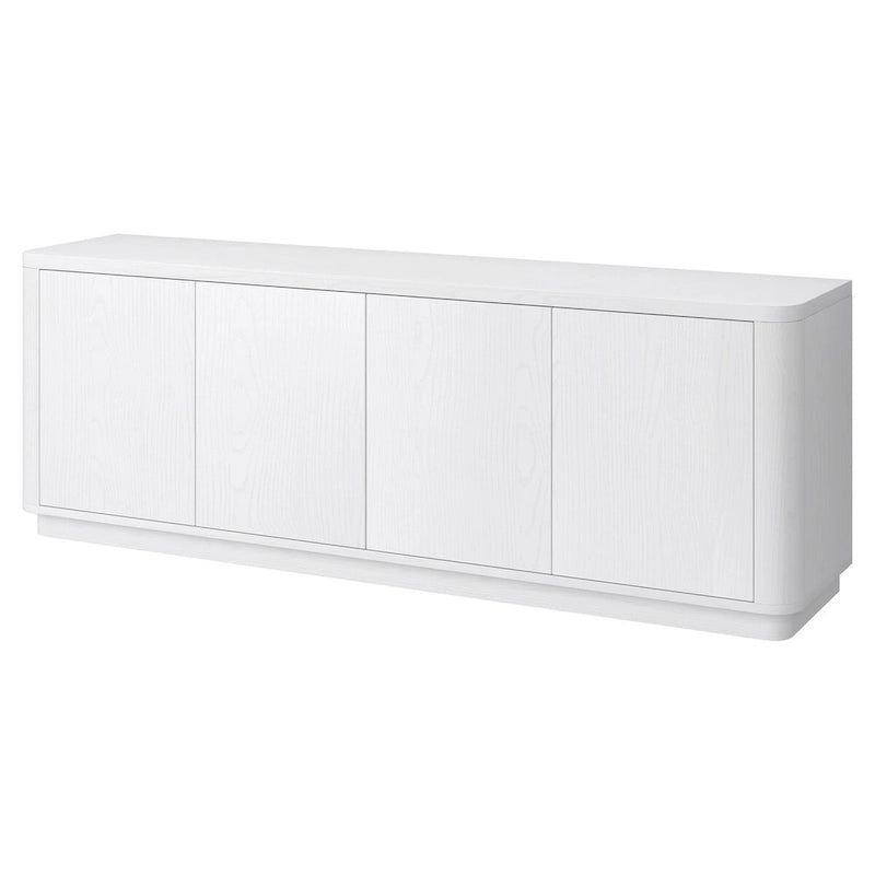 Meuble TV rectangulaire Plympton pour téléviseurs jusqu'à 75 po - 68 po de large