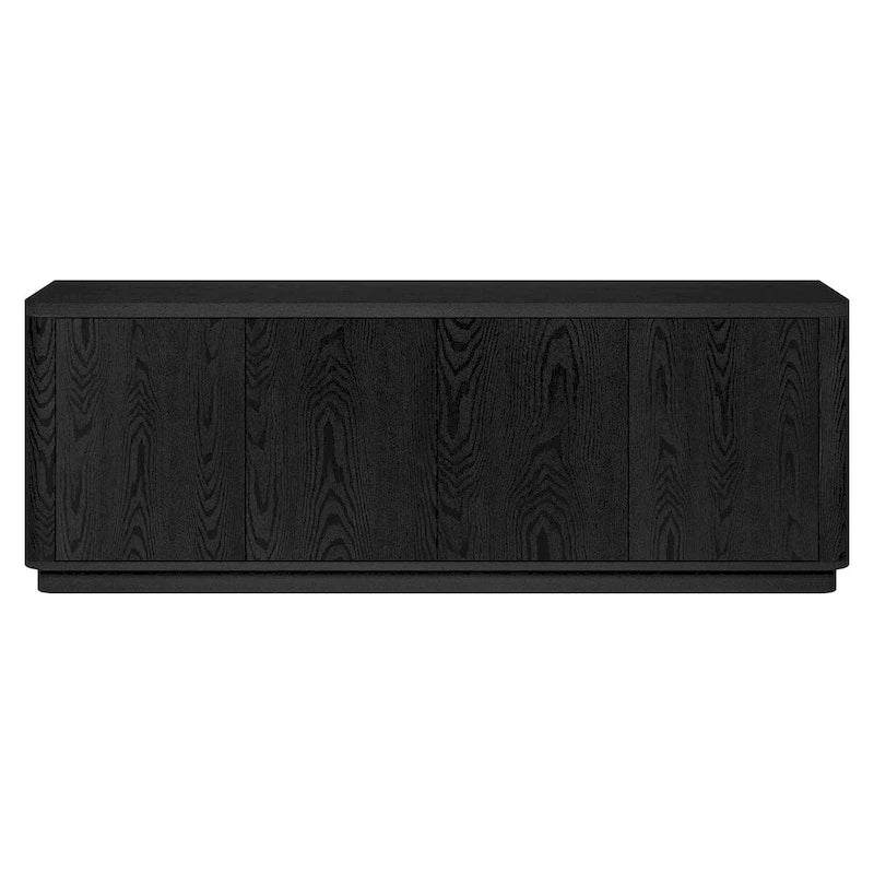 Meuble TV rectangulaire Plympton pour téléviseurs jusqu'à 75 po - 68 po de large