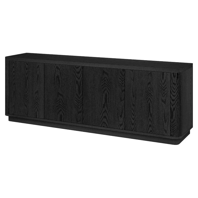 Meuble TV rectangulaire Plympton pour téléviseurs jusqu'à 75 po - 68 po de large