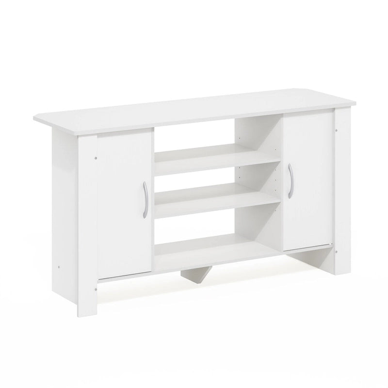 Meuble TV et centre de divertissement Furinno Econ, blanc