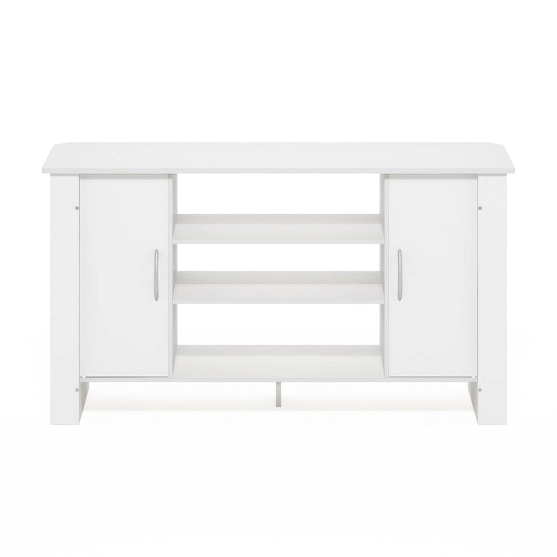 Meuble TV et centre de divertissement Furinno Econ, blanc