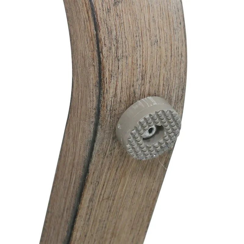 Fauteuil de club d'extérieur avec coussin pour usage intérieur/extérieur (1 pièce)