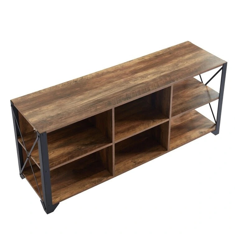 Meuble TV de console multimédia en bois Meuble de divertissement