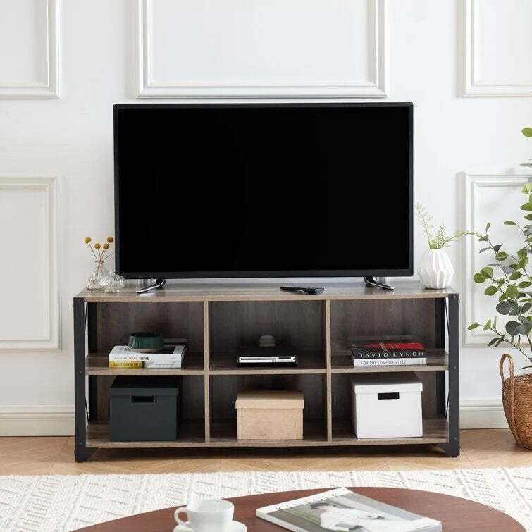 Meuble TV de console multimédia en bois Meuble de divertissement
