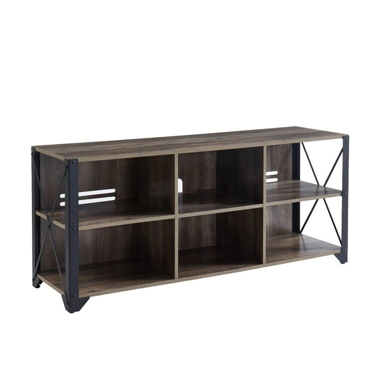 Meuble TV de console multimédia en bois Meuble de divertissement