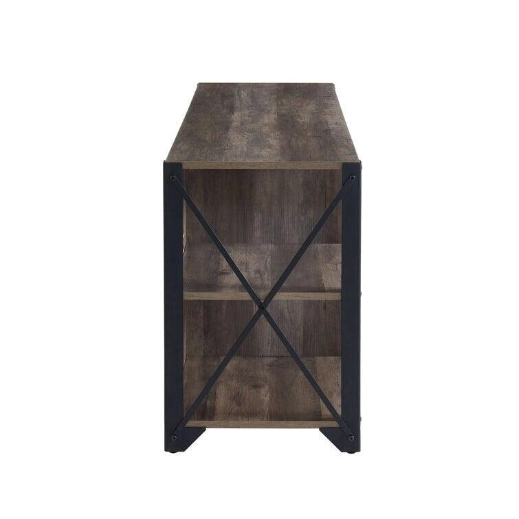 Meuble TV de console multimédia en bois Meuble de divertissement