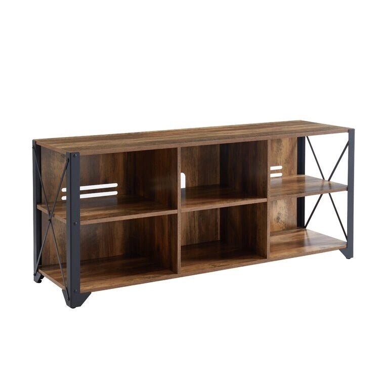 Meuble TV de console multimédia en bois Meuble de divertissement