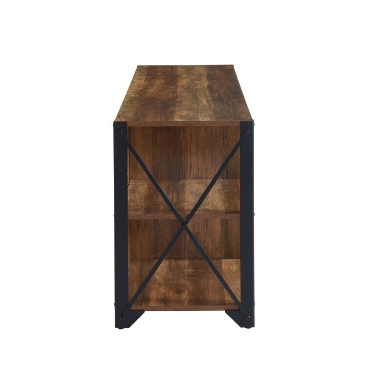 Meuble TV de console multimédia en bois Meuble de divertissement