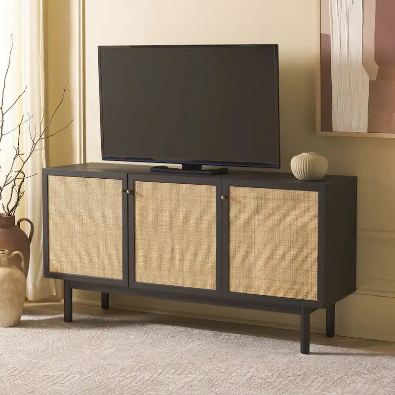 SAFAVIEH Home Aino, buffet/meuble TV à 3 portes - 54Wx19Px30H