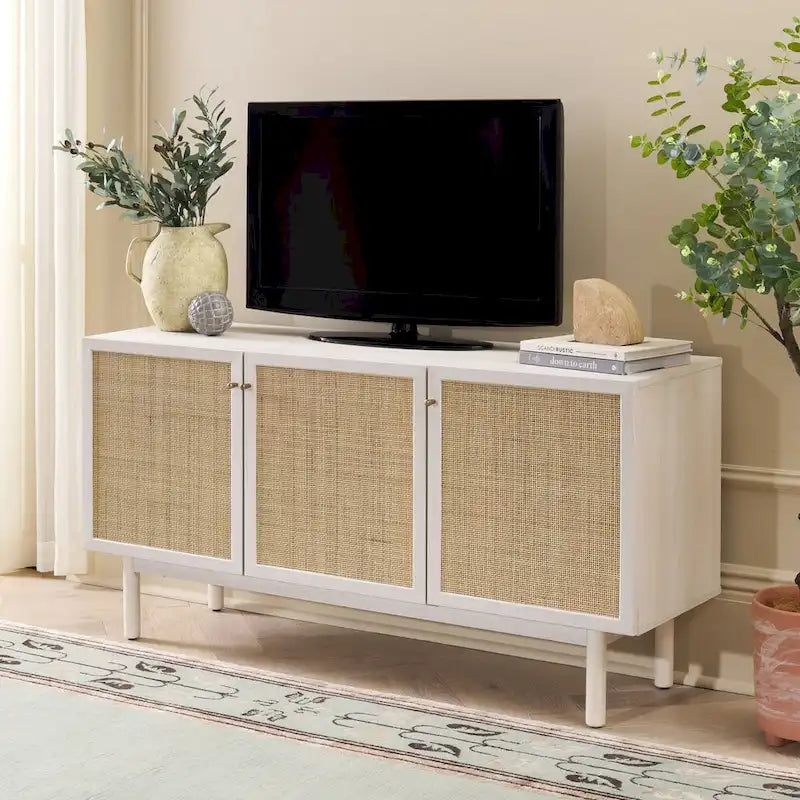 SAFAVIEH Home Aino, buffet/meuble TV à 3 portes - 54Wx19Px30H