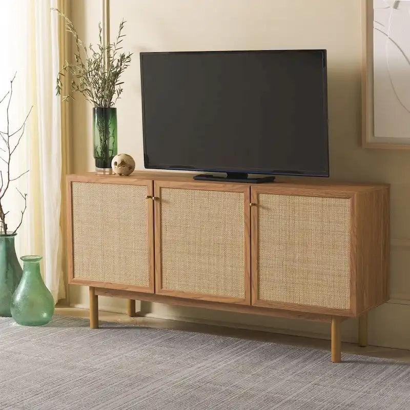 SAFAVIEH Home Aino, buffet/meuble TV à 3 portes - 54Wx19Px30H