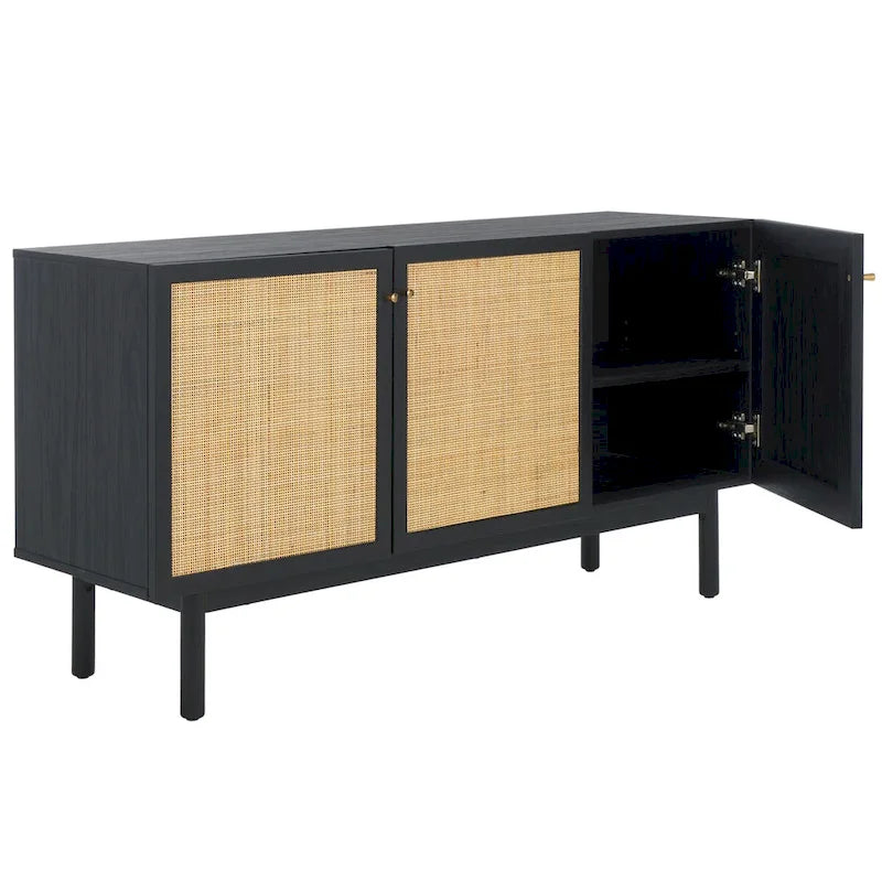 SAFAVIEH Home Aino, buffet/meuble TV à 3 portes - 54Wx19Px30H