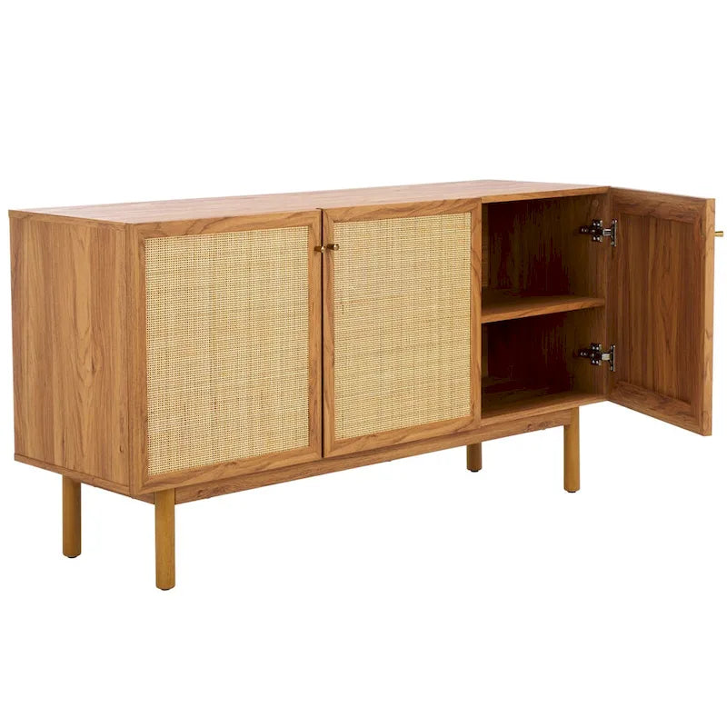 SAFAVIEH Home Aino, buffet/meuble TV à 3 portes - 54Wx19Px30H