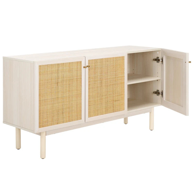 SAFAVIEH Home Aino, buffet/meuble TV à 3 portes - 54Wx19Px30H