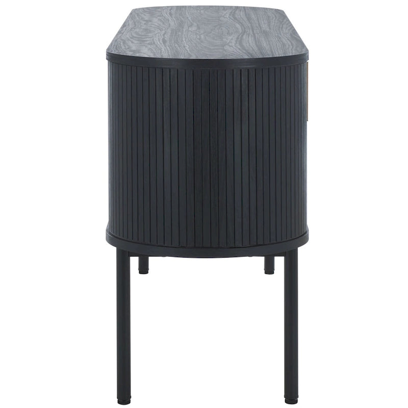 SAFAVIEH Home Shaelynn, buffet/meuble TV à 4 portes – 71 larg. x 18 prof. x 32 haut.
