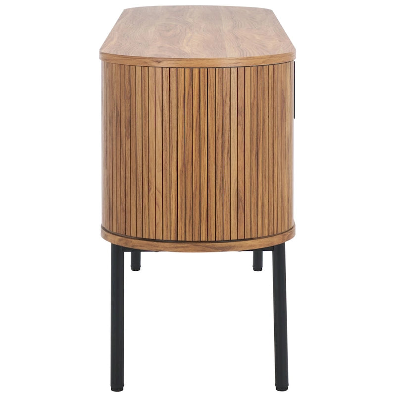 SAFAVIEH Home Shaelynn, buffet/meuble TV à 4 portes – 71 larg. x 18 prof. x 32 haut.