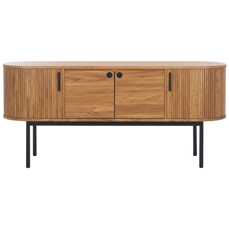 SAFAVIEH Home Shaelynn, buffet/meuble TV à 4 portes – 71 larg. x 18 prof. x 32 haut.