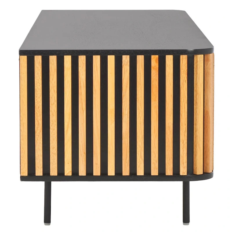 Meuble TV SAFAVIEH Home Anahi 2 portes 2 étagères - 54Lx17Px19H