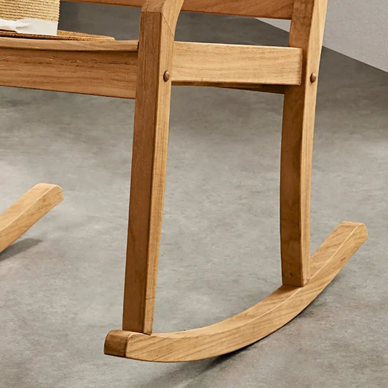 Cambridge Casual Laredo Ensemble de 2 chaises à bascule d'extérieur en teck