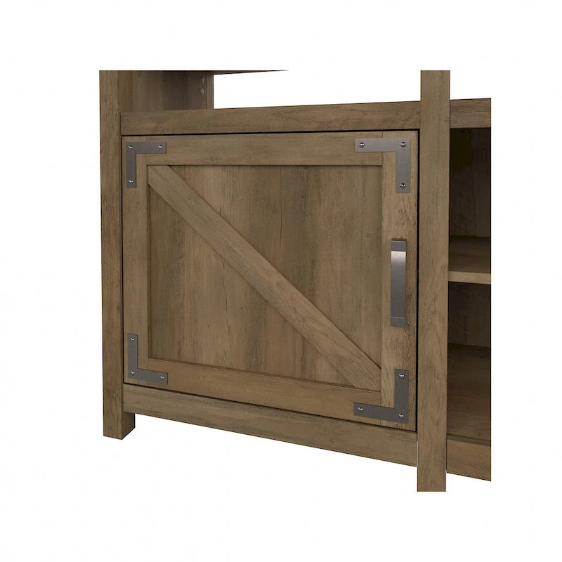 Meuble TV de ferme Cottage Grove 65W pour téléviseur de 75 pouces par Bush Furniture